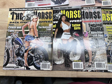 Load image into Gallery viewer, 11 Issues Of The Horse Backstreet Choppers Magazine From 2010
