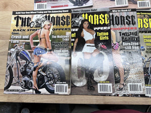 11 Issues Of The Horse Backstreet Choppers Magazine From 2010