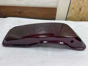 2014-Up Harley Davidson Twisted Cherry Saddlebag Lids PAIR