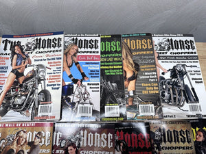 10 Issues Of The Horse Backstreet Choppers Magazine From 2014