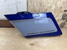 Load image into Gallery viewer, Harley Davidson BRIGHT BILLIARD BLUE (2-TONE) Left Saddlebag Street Glide
