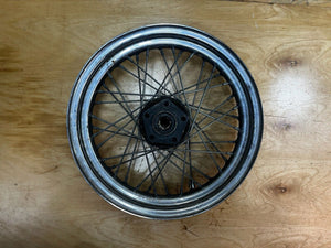 1979-1999 16x3” Harley Davidson Dual Flange Rear Wheel Touring Sportster Chopper