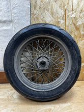 Load image into Gallery viewer, 16x3” Single Flange 80 Spoke Front Wheel For Harley Davidson Shovelhead Chopper
