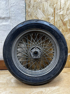 16x3” Single Flange 80 Spoke Front Wheel For Harley Davidson Shovelhead Chopper