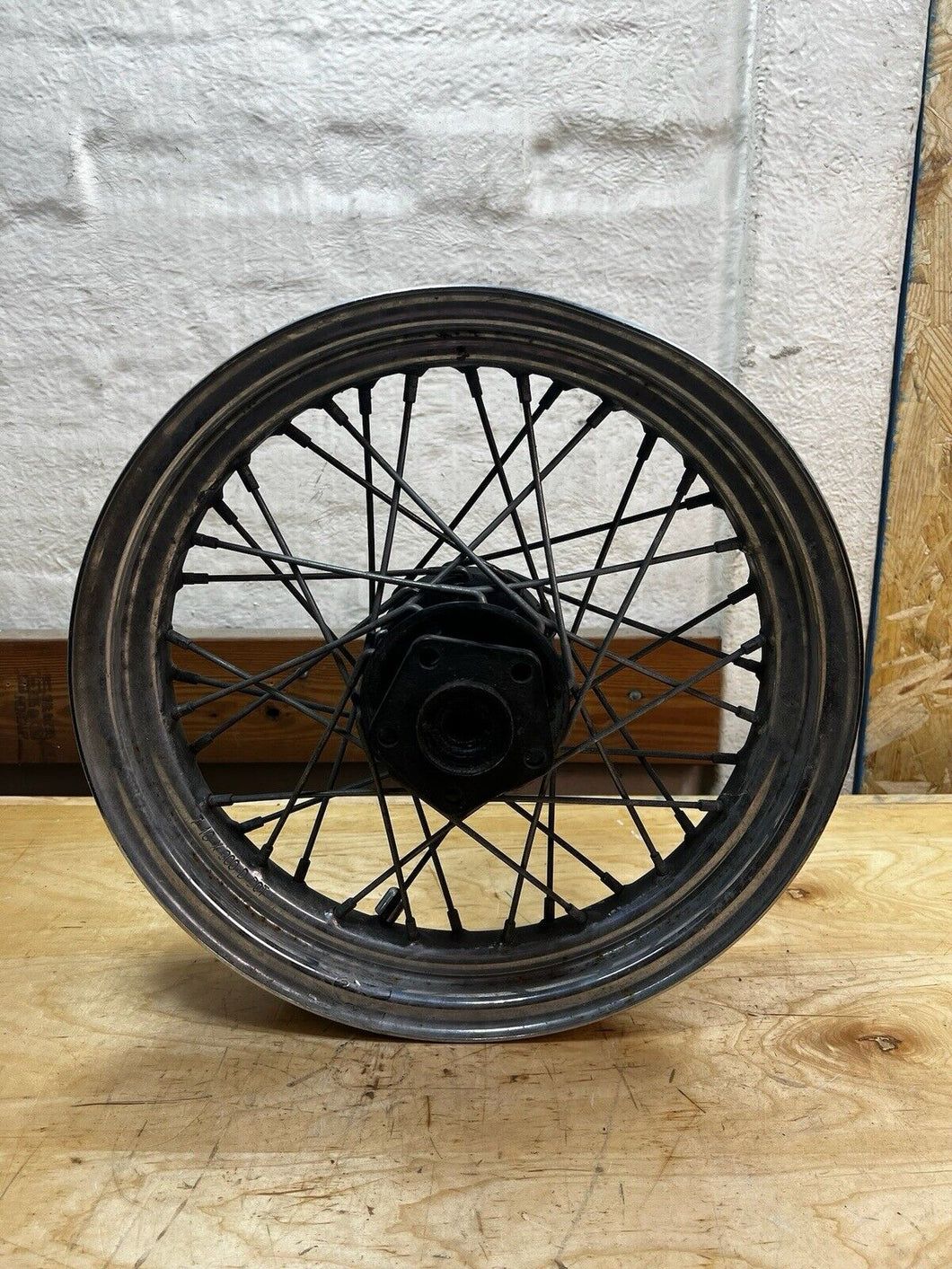 1979-1999 16x3” Harley Davidson Dual Flange Rear Wheel Touring Sportster Chopper