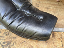 Load image into Gallery viewer, 1982-1994 Harley Davidson FXR Solo Pillow Seat w/Pillion Pad Rear Passenger Seat
