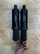 Load image into Gallery viewer, 1998-2008 Harley-Davidson Showa Rear 13&quot; Air Shocks Touring FLHT FLTR FLHR FLHP
