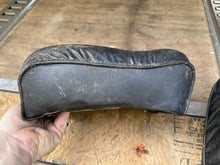 Load image into Gallery viewer, 1982-1994 Harley Davidson FXR Solo Pillow Seat w/Pillion Pad Rear Passenger Seat
