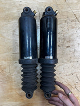 Load image into Gallery viewer, 1998-2008 Harley-Davidson Showa Rear 13&quot; Air Shocks Touring FLHT FLTR FLHR FLHP
