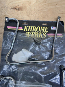 Khrome Werks Soft Saddlebag Supports 1991-2005 Harley Davidson FXD FXDL FXDWG