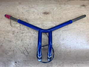 Custom 1” Handlebars W/ Internal Throttle For Harley Davidson Chopper Custom