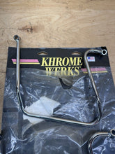 Load image into Gallery viewer, Khrome Werks Soft Saddlebag Supports 1991-2005 Harley Davidson FXD FXDL FXDWG
