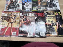 Load image into Gallery viewer, 10 Issues Of The Horse Backstreet Choppers Magazine From 2014
