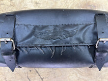 Load image into Gallery viewer, Harley Davidson Handlebar Tool Bag Roll Dyna FXR Sportster Chopper
