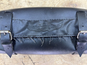 Harley Davidson Handlebar Tool Bag Roll Dyna FXR Sportster Chopper