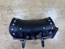 Load image into Gallery viewer, Handlebar Tool Bag Roll For Harley Davidson Dyna FXR Sportster Chopper
