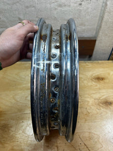 1979-1999 16x3” Harley Davidson Dual Flange Rear Wheel Touring Sportster Chopper