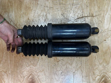 Load image into Gallery viewer, 1998-2008 Harley-Davidson Showa Rear 13&quot; Air Shocks Touring FLHT FLTR FLHR FLHP
