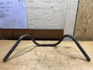 Harley Davidson 1” Dimpled Buckhorn Handlebars FXR Sportster Chopper